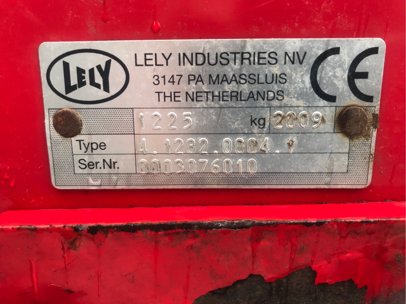 LELY 320MC MOWER CONDITIONER