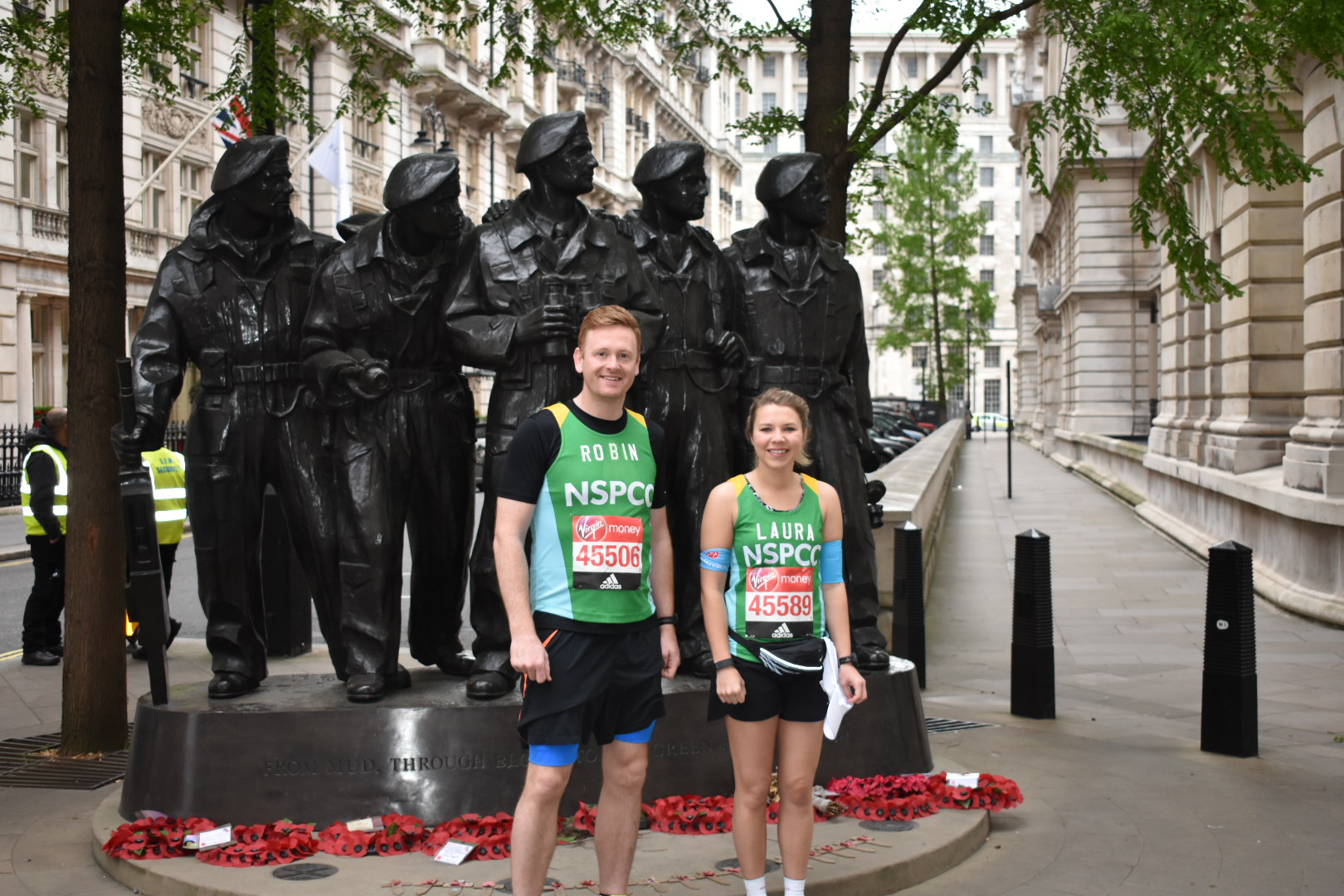 Scot JCB 3 run for the NSPCC