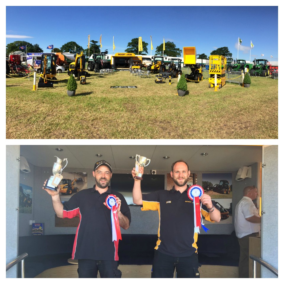Double Win at Cumberland Show for Scot JCB