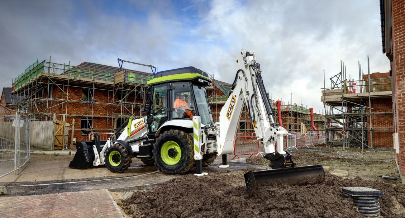 Hydrogen Backhoe Banner Image