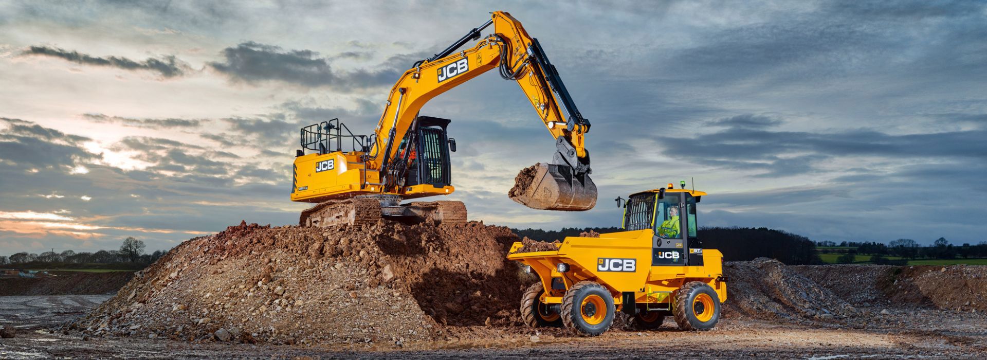 Excavator Dumper Banner Jpg